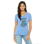 Michigan Off Road Ladies Relaxed Fit V-Neck T-Shirt