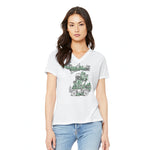 Michigan Off Road Ladies Relaxed Fit V-Neck T-Shirt