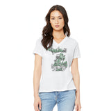 Michigan Off Road Ladies Relaxed Fit V-Neck T-Shirt