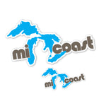 Mi Coast Sticker