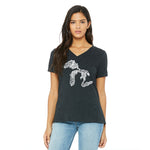 Most Coast Ladies Relaxed Fit V-Neck T-Shirt