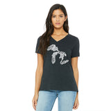 Most Coast Ladies Relaxed Fit V-Neck T-Shirt