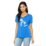 Most Coast Ladies Relaxed Fit V-Neck T-Shirt