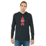 Red Arrow Highway Lightweight Hoodie Tee